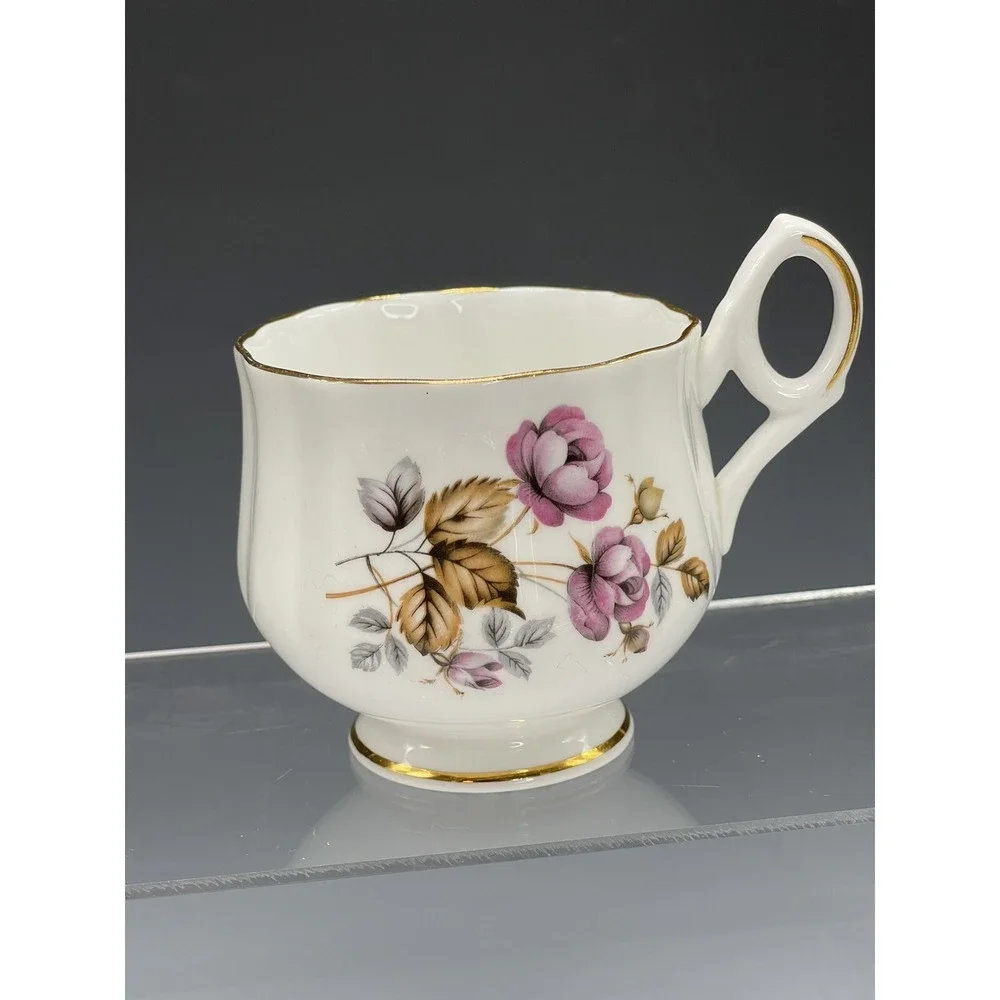 Vintage‎ Royal Dover Bone China Teacup A50